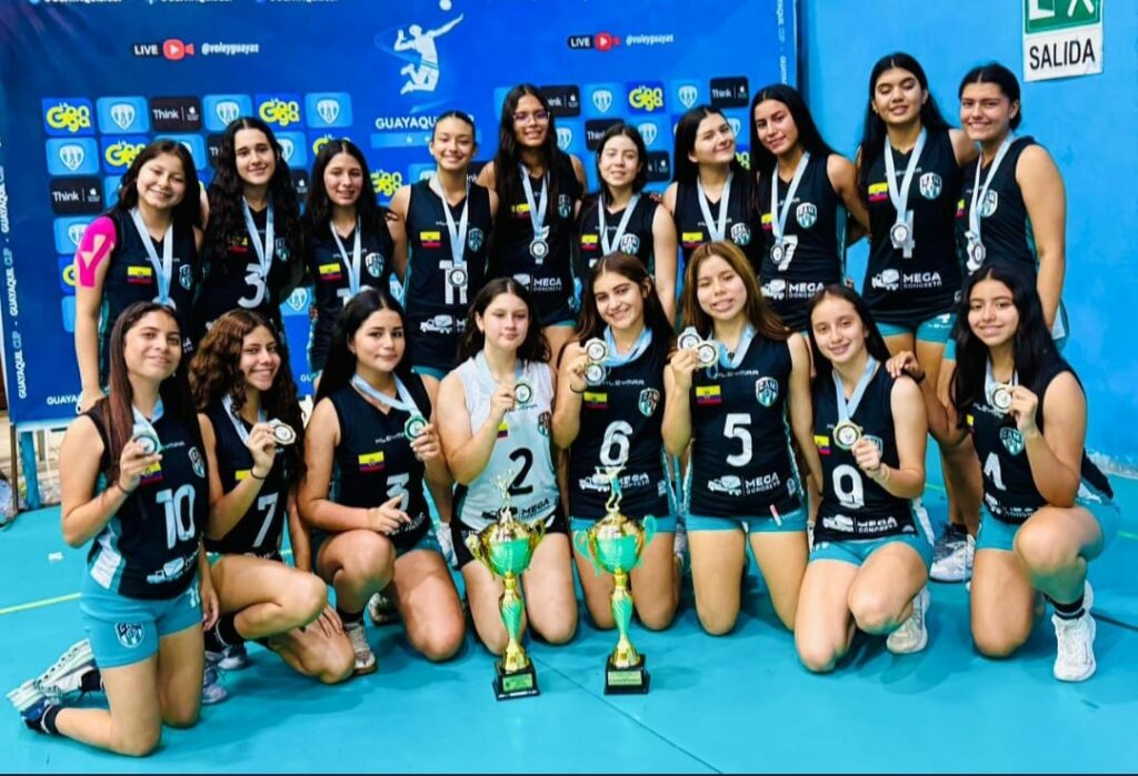 Portoviejo brilla en torneo interclubes de voleibol 2025