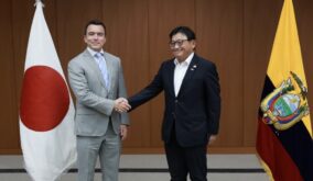Presidente Noboa y empresarios japoneses impulsan un acuerdo comercial