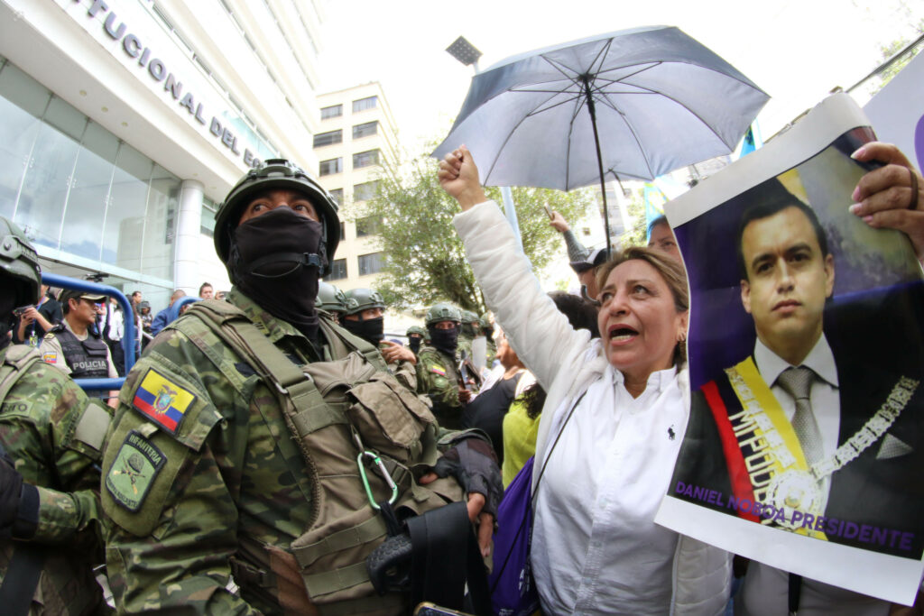Presidente de la Corte Nacional de Justicia exige respeto a la institucionalidad del Estado
