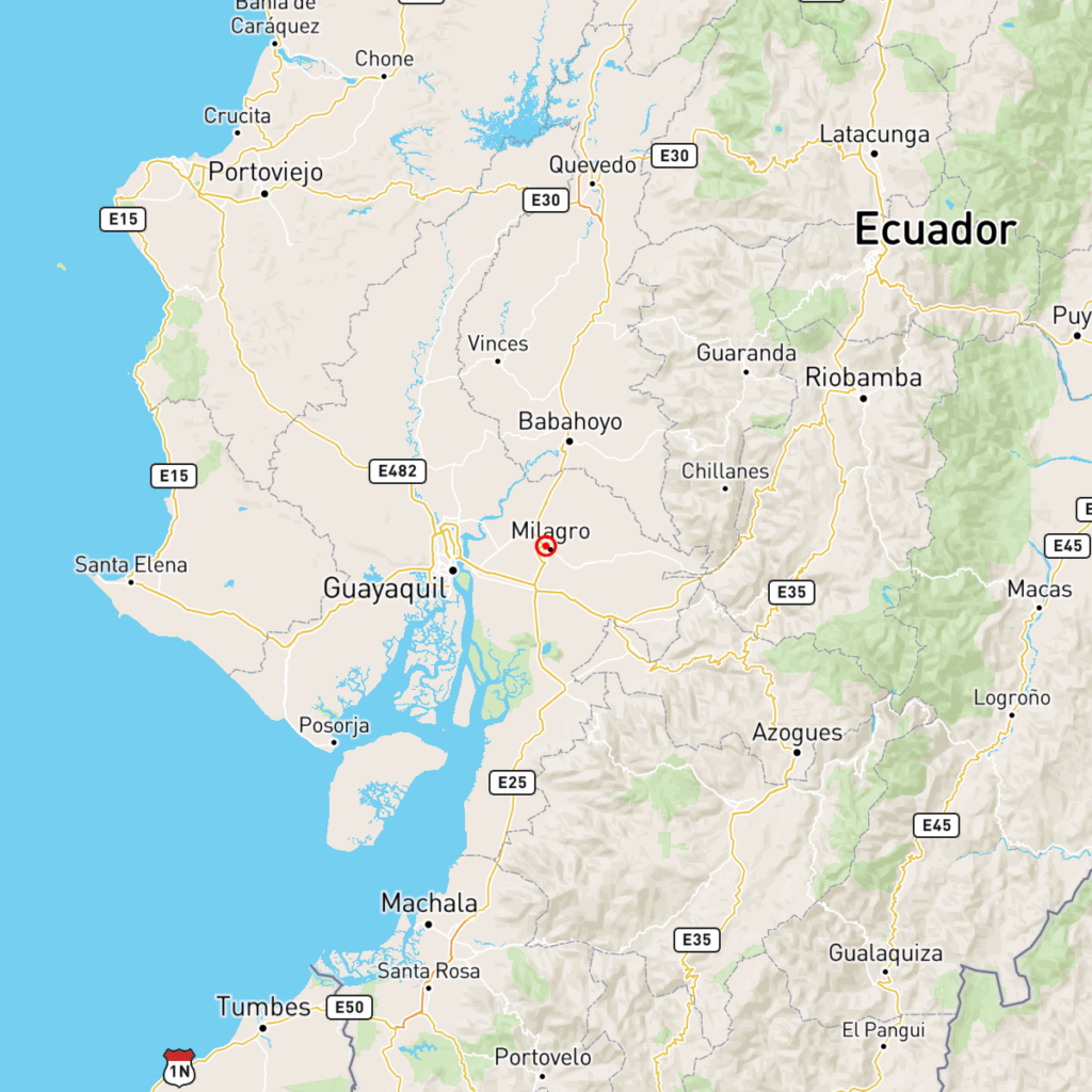 Temblor de 3,8 grados sacude Milagro y se siente en Guayaquil