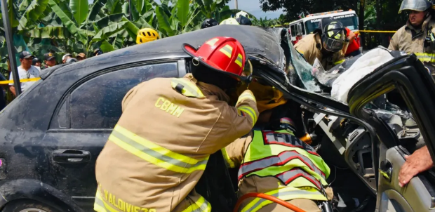 Triple choque en Huaquillas deja dos víctimas mortales
