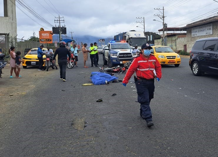 Un motomandado identificado como Pedro Payes, de 40 años y nacionalidad venezolana, perdió la vida este domingo 3 de agosto.
