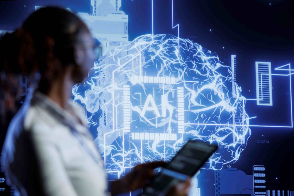 La implementación de agentes autónomos de Inteligencia Artificial.