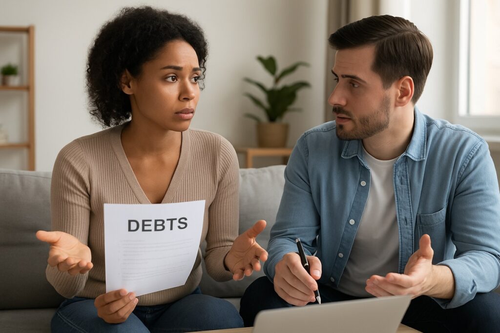 Comenzar la vida financiera en pareja: los fallos más comunes y cómo prevenirlos. FOTO: Inteligencia Artificial (ChatGPT).
