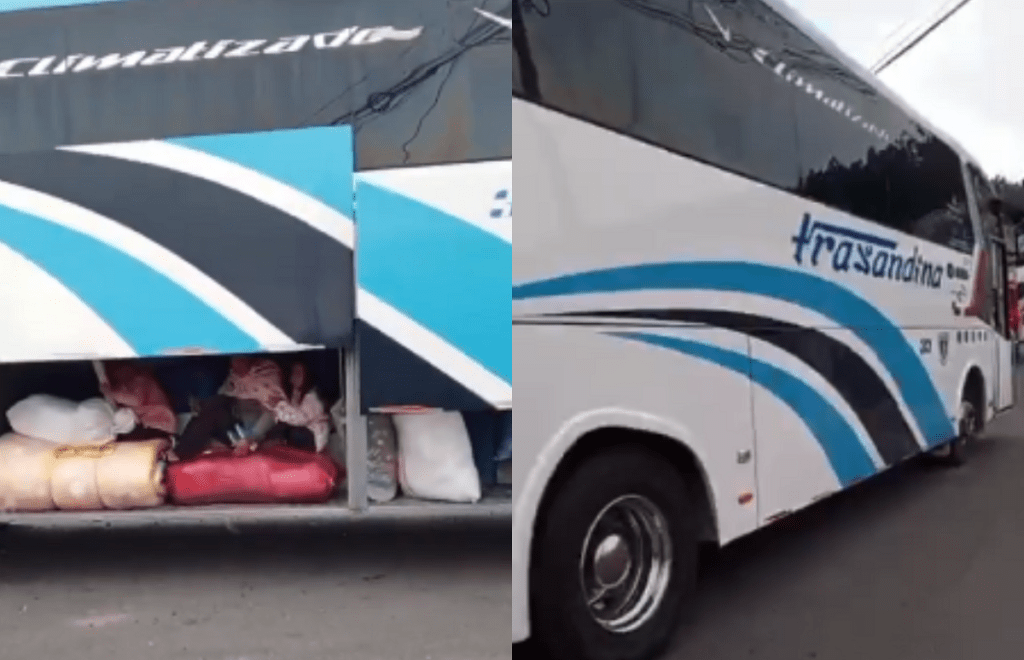 Cooperativa traslada niños en el maletero y desata indignación