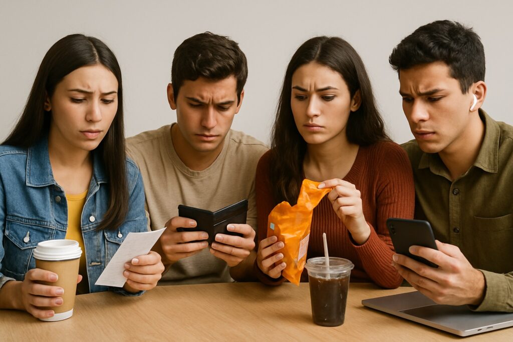 Reducir los gastos hormiga no implica renunciar a todo consumo extra, sino planificarlo. FOTO: Inteligencia Artificial (ChatGPT).