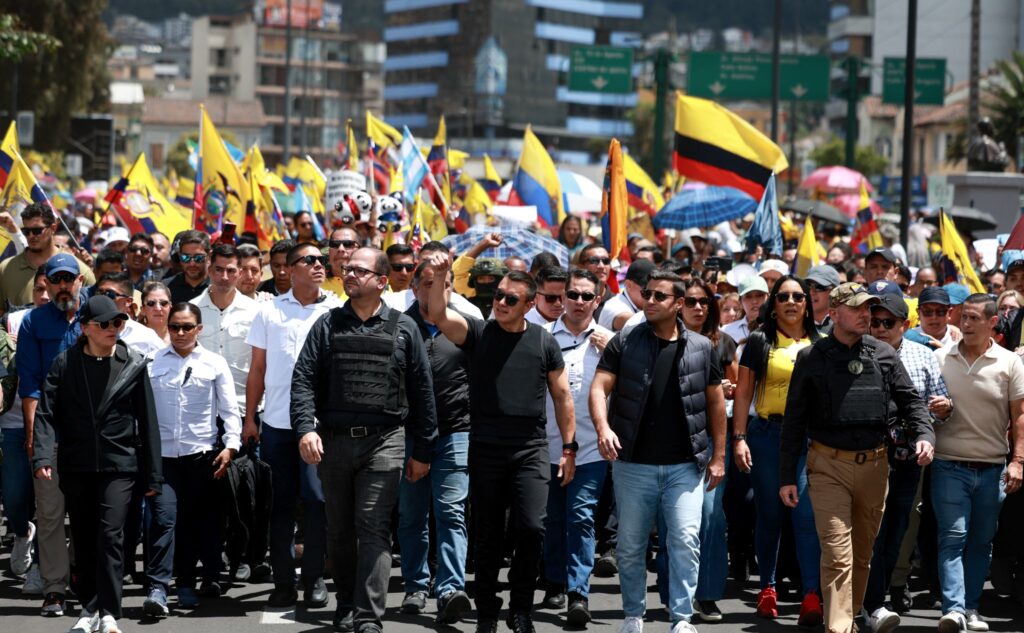 Marcha Daniel Noboa