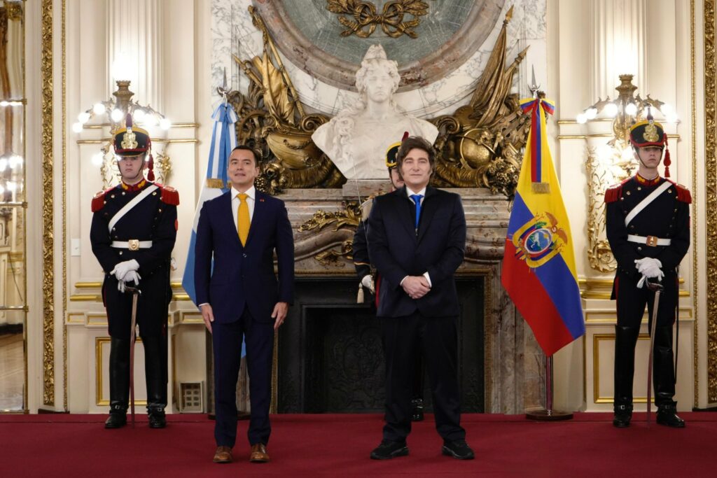 ¿Qué dijo Daniel Noboa sobre el narcotráfico y su relación con Trump en Argentina