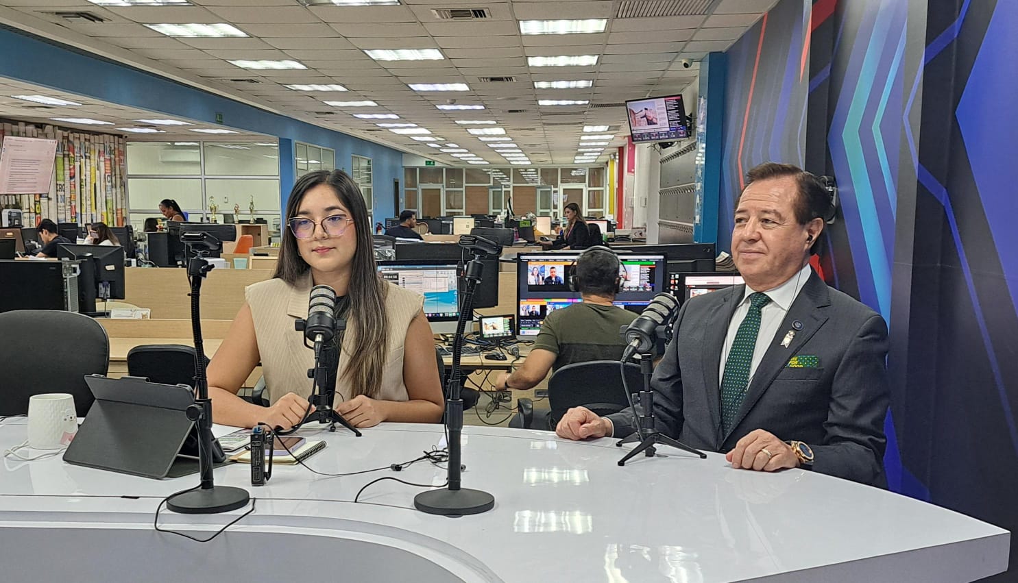 "Me ha sorprendido la labor que desempeñan nuestros amigos rotarios de Portoviejo", expresó Kleber Vaca Garzón, Gobernador del Distrito 4400 de Rotary