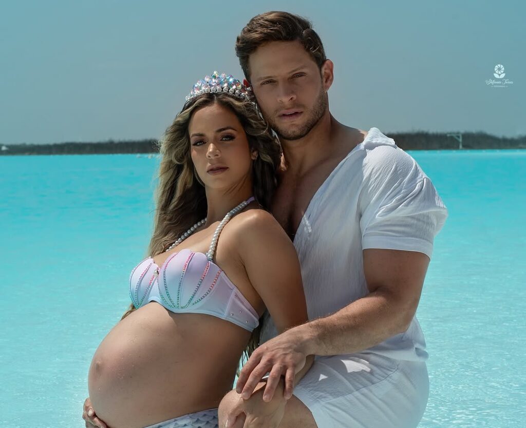 Kimberly Cedeño y Julián Campos celebran con emoción la llegada de su hija Julieta