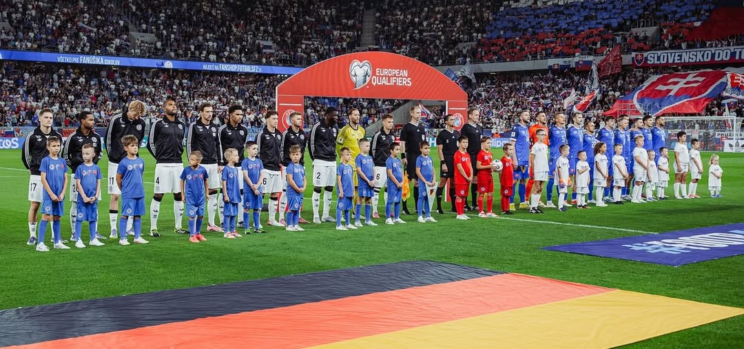 Alemania sufre revés histórico ante Eslovaquia