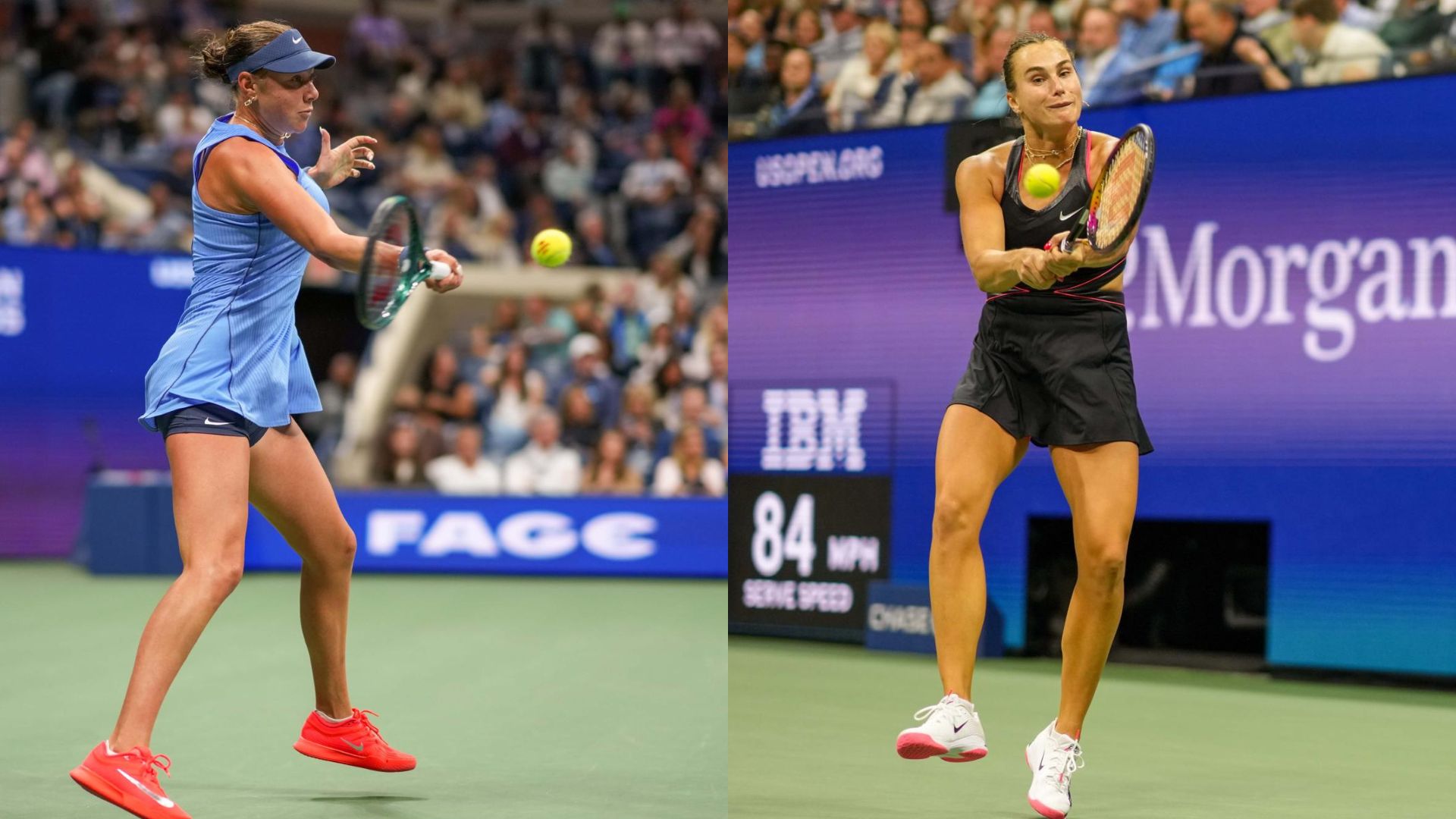 Amanda Anisimova y Aryna Sabalenka disputarán la final (Fotos: Carlos Saavedra)
