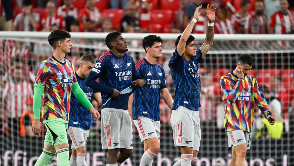 Arsenal con Piero Hincapié al cambio superó al Athletic en la Champions League.