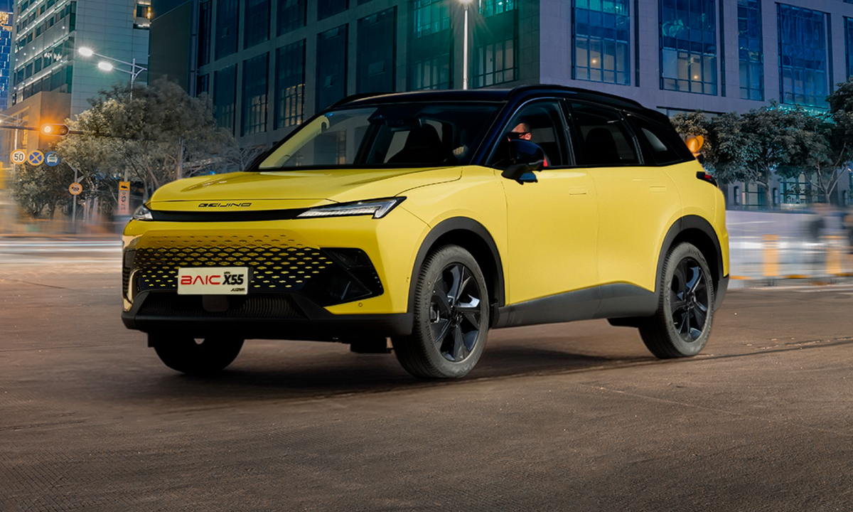 BAIC X55 Diseñado con máxima tecnología