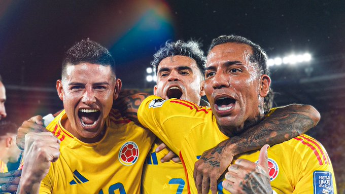 Colombia es una de las 16 clasificadas al Mundial 2026 que se dará en Estados Unidos, México y Canadá.