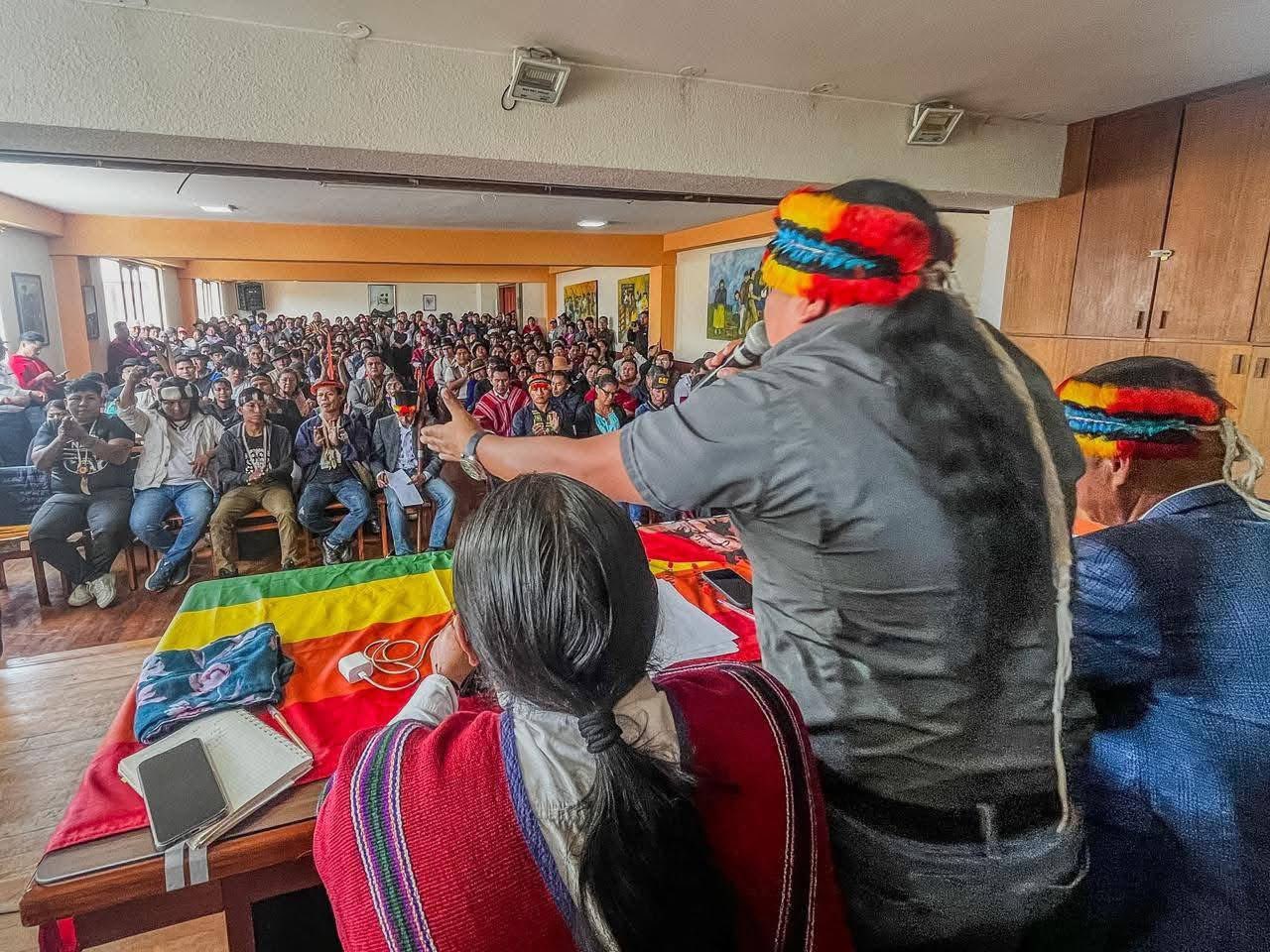Conaie responde a Daniel Noboa: “La protesta es un derecho, no un delito”