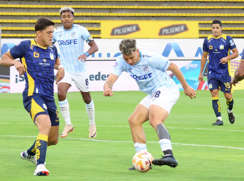 Delfín SC igualó 1-1 ante Universidad Católica este sábado en el Estadio Olímpico Atahualpa, por la fecha 28 de la Liga Ecuabet 2025.