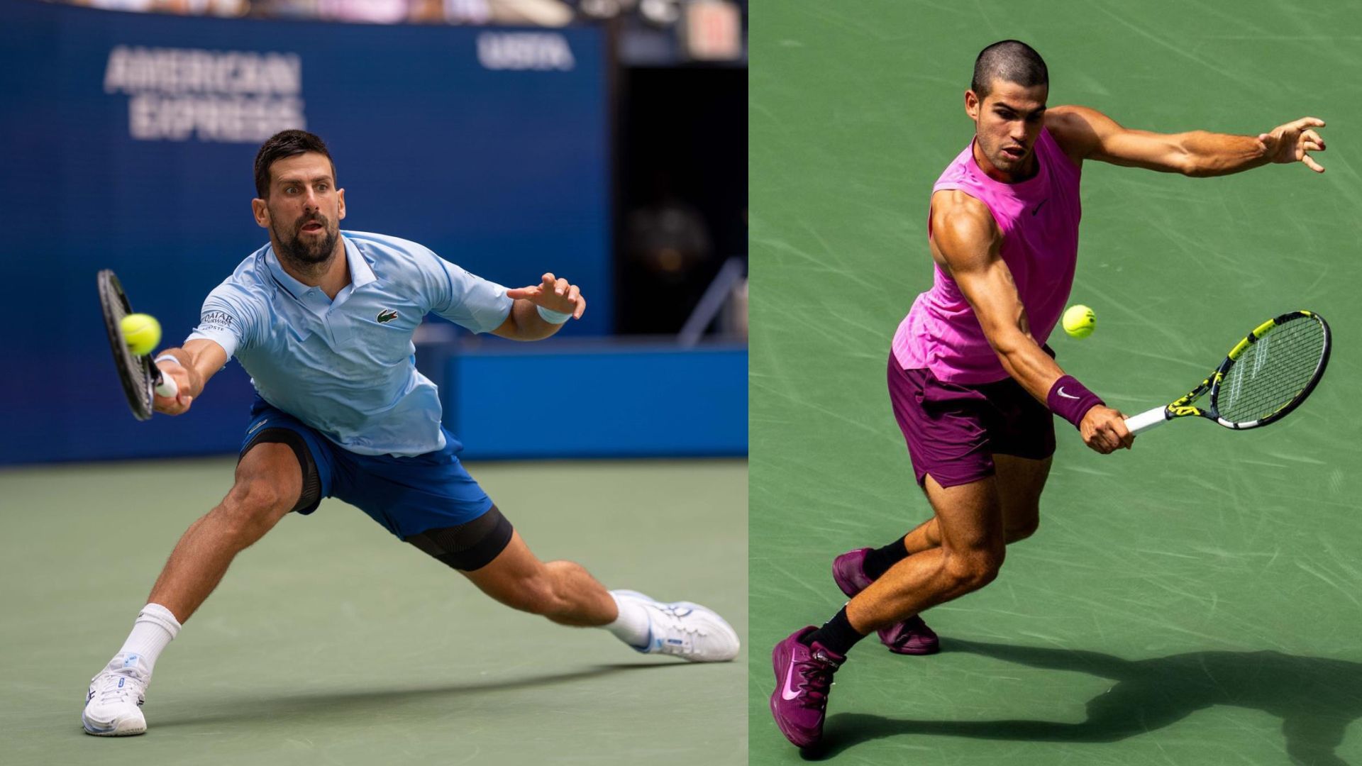 Djokovic y Alcaraz se enfrentan en un choque generacional