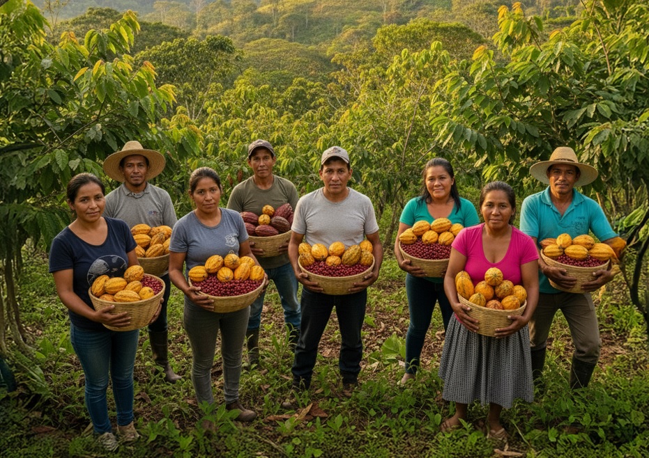 Ecuador registrará a más de 100.000 productores de cacao y café para cumplir normas de la Unión Europea