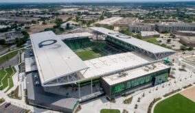El Q2 Stadium de Austin, Texas, será la sede del encuentro entre las selecciones de Ecuador y Estados Unidos, el 10 de octubre de 2025. (Aeworldmap)