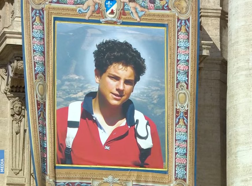 El Vaticano celebró la canonización de Carlo Acutis, el primer santo millennial
