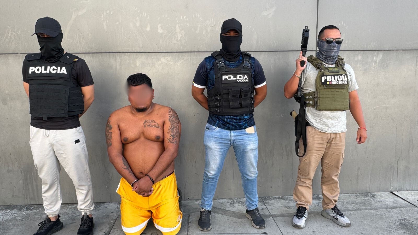 El acusado de extorsión está a la espera de una audiencia de flagrancia.