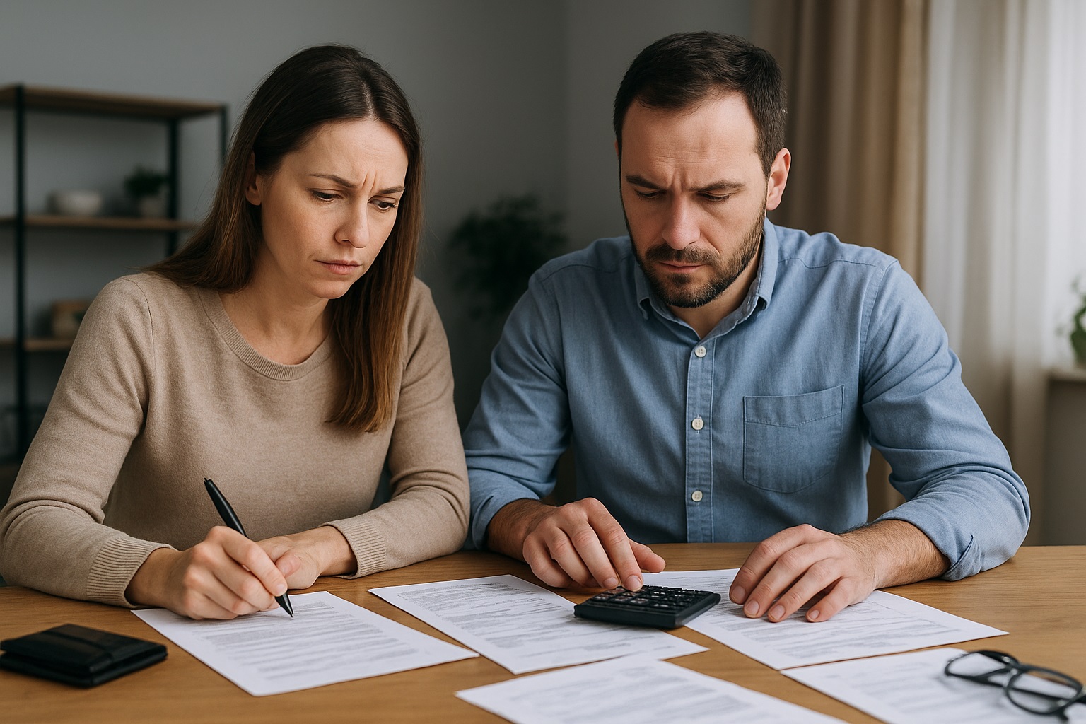 El divorcio obliga a reorganizar las finanzas personales y ajustar el presupuesto familiar. FOTO: ChatGPT (Inteligencia Artificial).