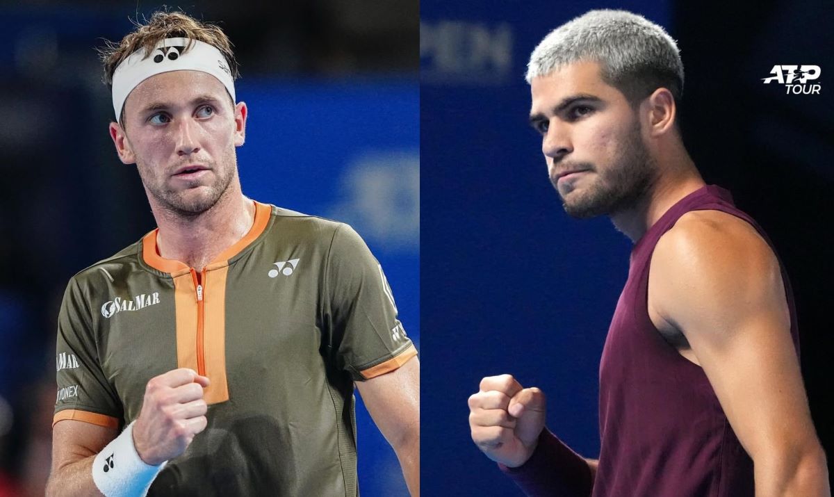 El noruego Casper Ruud y el español Carlos Alcaraz ganan en cuartos y se medirán en semifinales del torneo de Tokio.