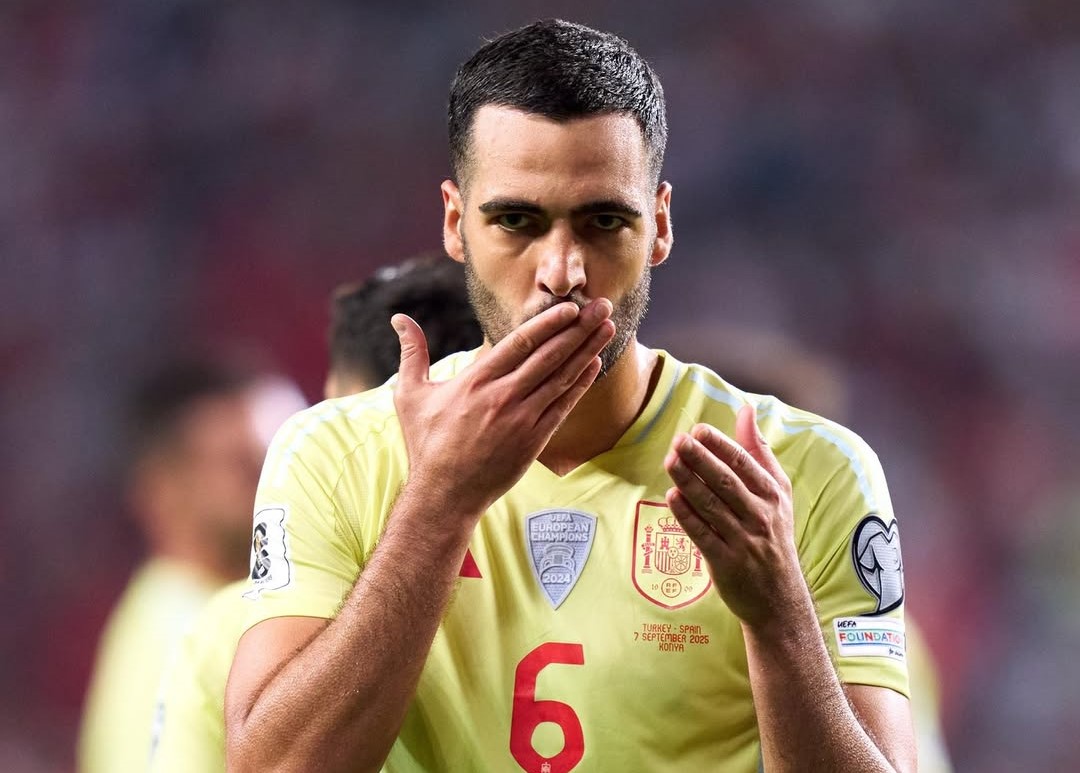 España arrolla a Turquía con hat-trick de Merino en clasificación al Mundial