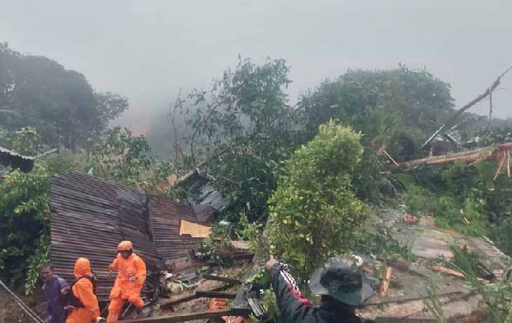 Fuertes lluvias dejan muertos, desaparecidos y daños severos.