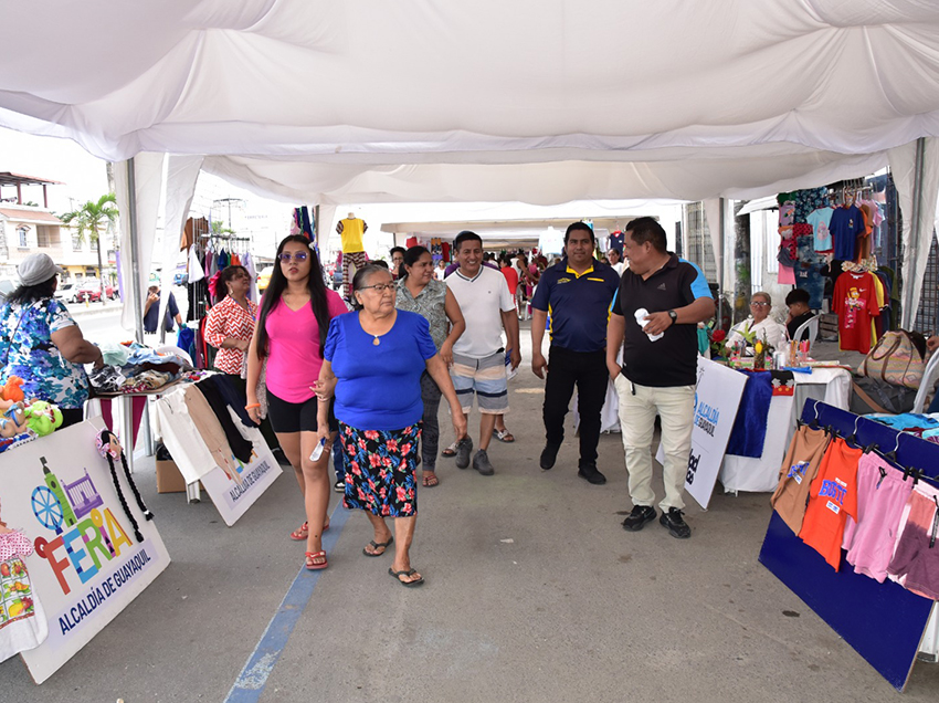 La feria de artículos varios en Guayaquil congregará este domingo a 200 comerciantes, con productos accesibles.