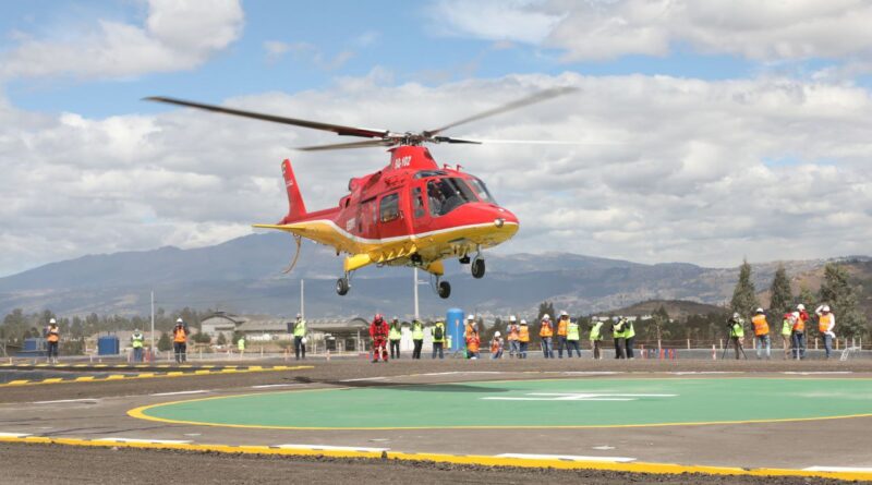 Helibase de El Inga fortalece la atención de emergencias y reduce costos en Quito
