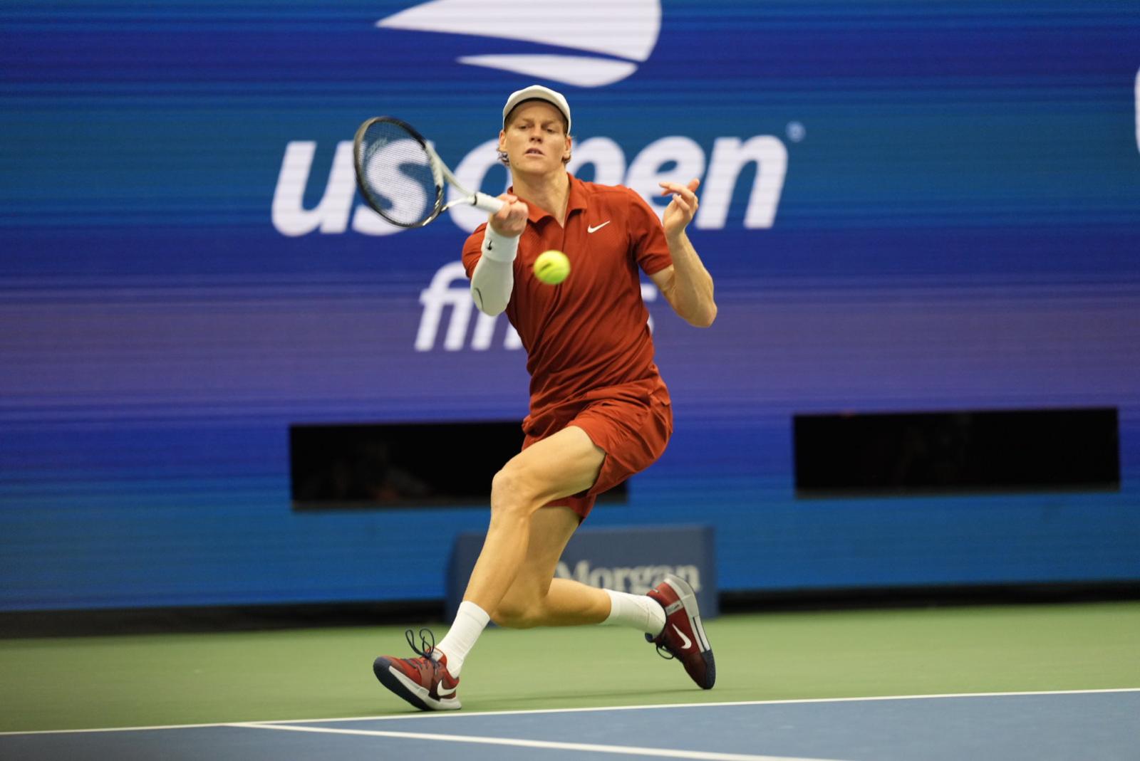 Jannik Sinner en la final del US Open (Foto Carlos Saavedra)