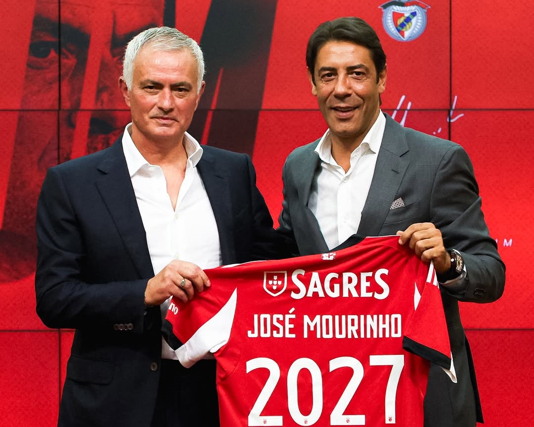 José Mourinho regresa al Benfica 25 años después con contrato hasta 2027