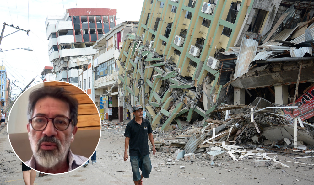 La falla de Esmeraldas podría provocar un terremoto de más de 7 grados, advierte el sismólogo Hugo Yepes