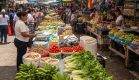 La inflación en Ecuador registró un 0.31 % en agosto de 2025, afecta principalmente a las comunicaciones, transporte y alimentos. (Gemini)
