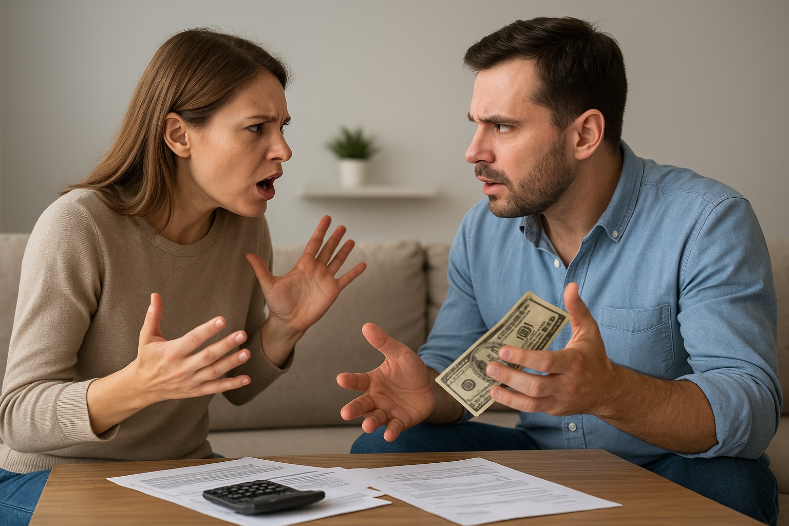 Las parejas pueden apoyarse en herramientas digitales para llevar un control efectivo de sus finanzas. FOTO: ChatGPT (Inteligencia Artificial).