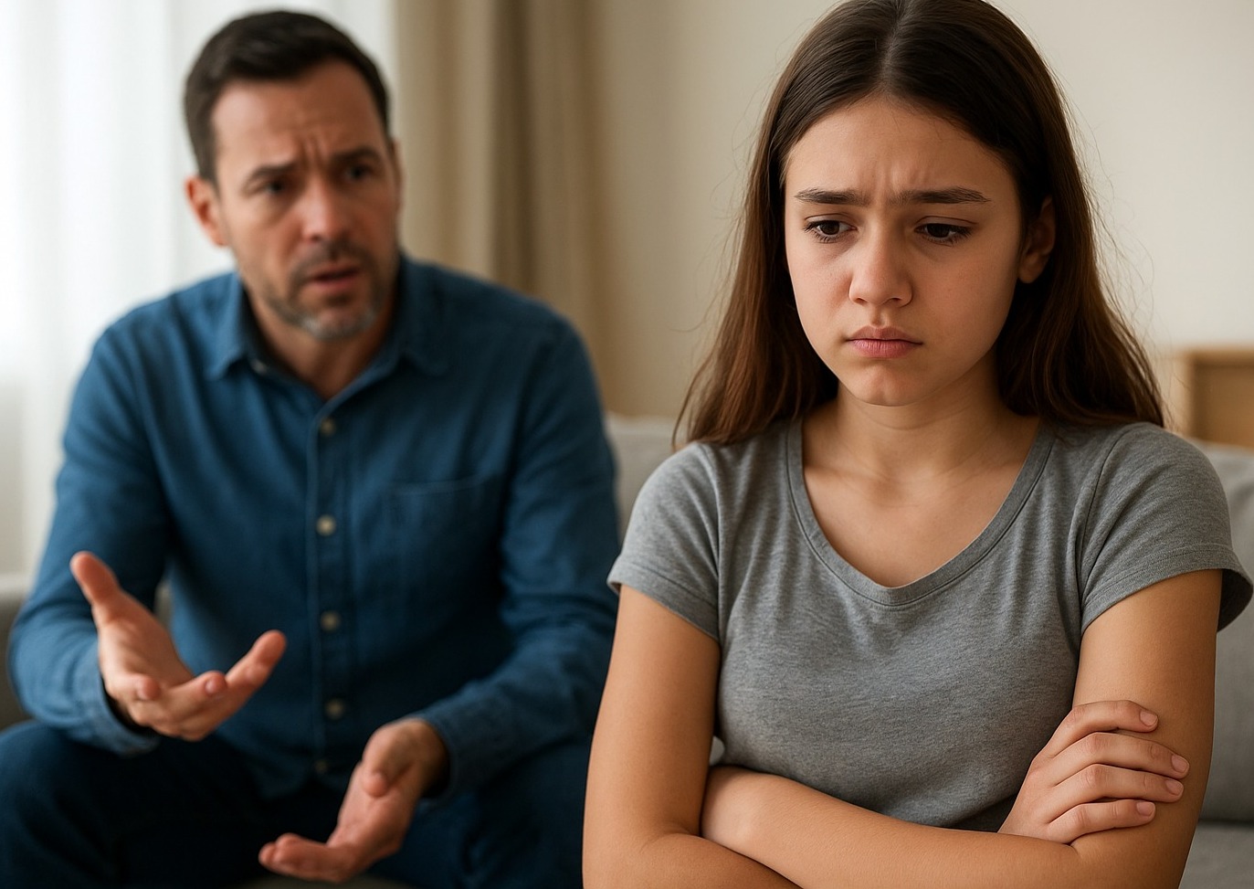 Límites y guía de los padres en la adolescencia.