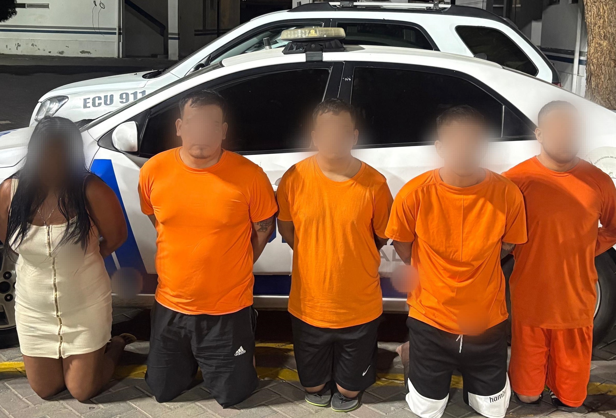 Los aprehendidos enfrentan cargos por robo, delincuencia organizada y secuestro.