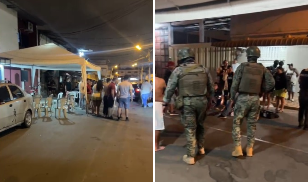 Manta Atentado sicario en un velorio deja dos hombres fallecidos