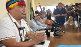 Marlon Vargas, presidente de la Conaie, asegura que el paro nacional en Ecuador continúa.