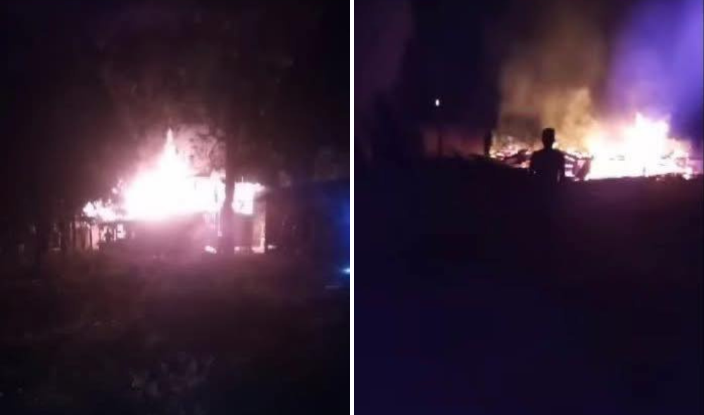 Mujer y sus dos hijos murieron calcinados en un incendio en Morona Santiago