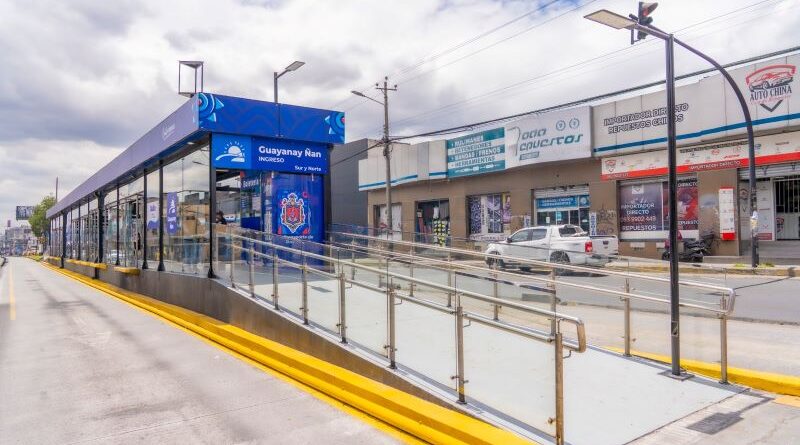 Municipio de Quito moderniza 11 paradas de la Ecovía Sur