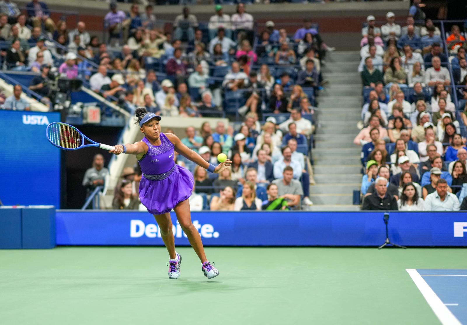 Naomi Osaka cayó en semifinales del US Open (Foto Carlos Saavedra)