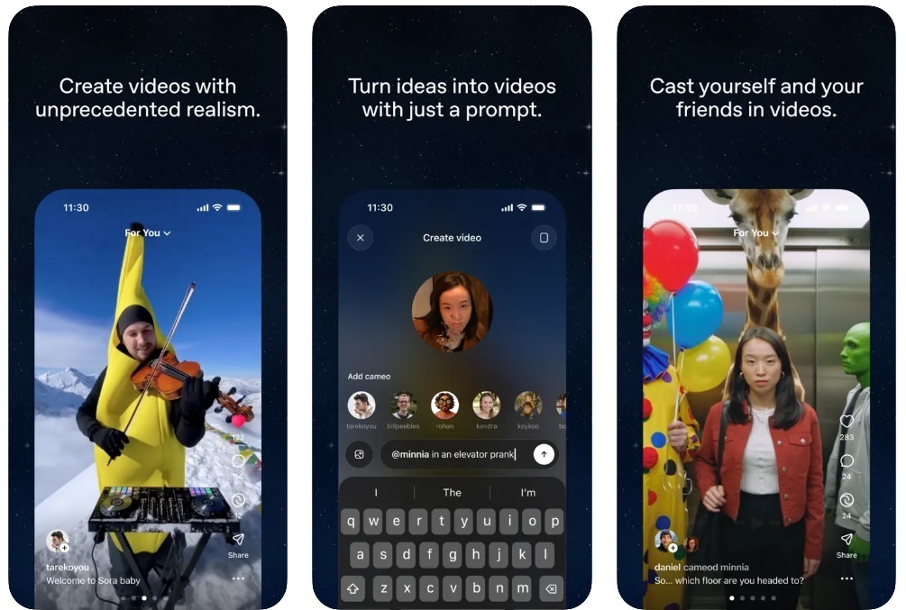 OpenAI eleva el nivel con Sora 2, su IA que crea videos realistas y potencia una nueva aplicación social.