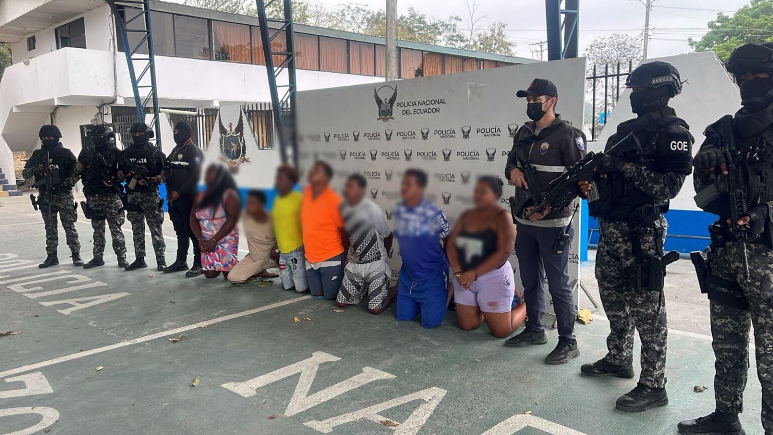 Operativo “Centinela 47” en Esmeraldas deja cinco detenidos y decomisos de droga