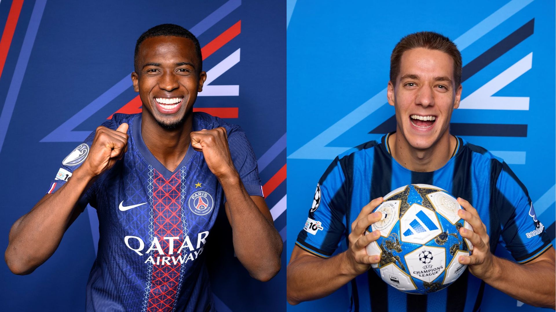 PSG con Willian Pacho inicia la defensa del título de la Champions ante Atalanta.