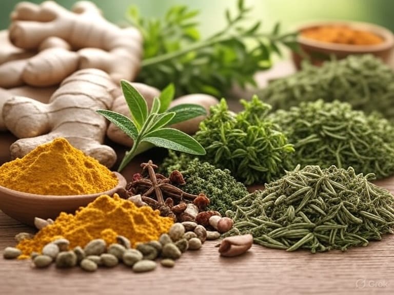 Plantas medicinales antiinflamatorias: Estudios verifican beneficios para molestias musculares