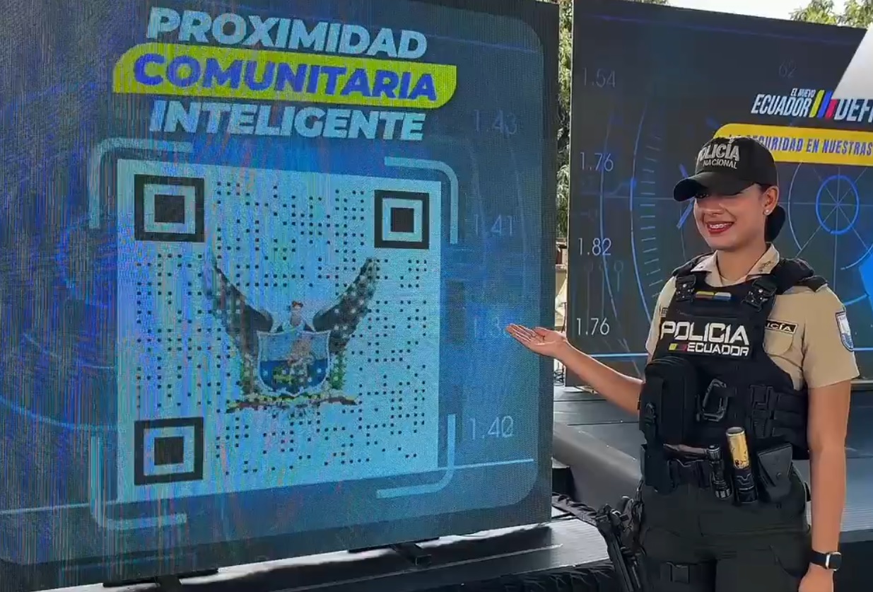 Policía Nacional implementa un código QR para denunciar delitos en tiempo real: así funcionará en Ecuador