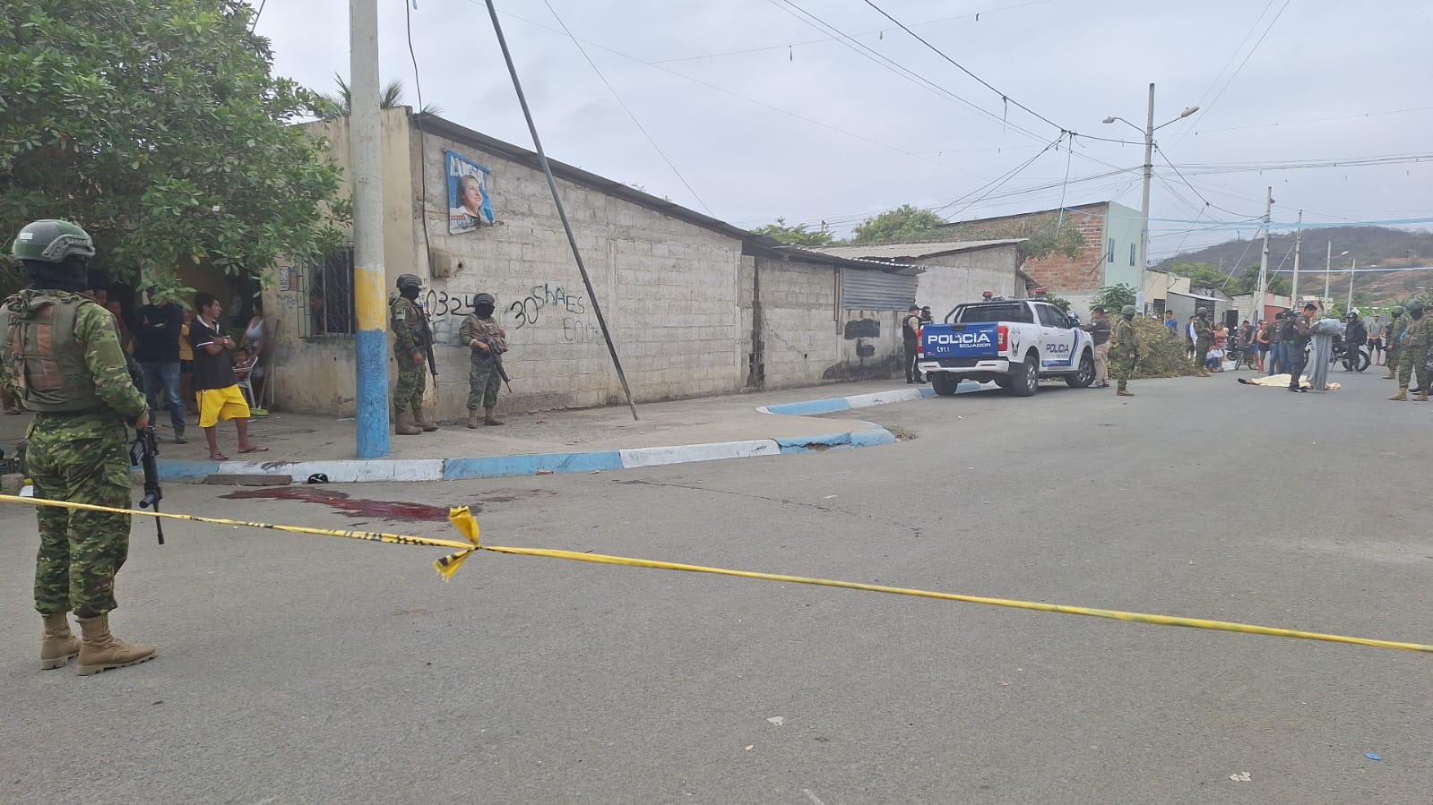 Portoviejo comenzó la semana con un asesinato en Picoazá; el sujeto iba en moto cuando recibió el ataque